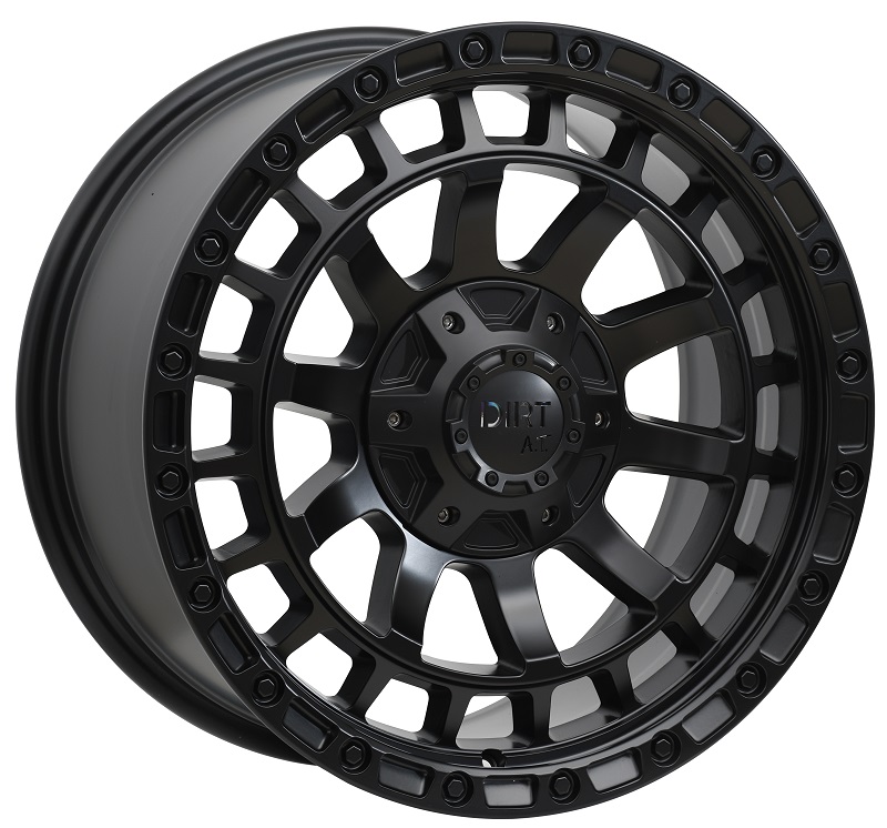 DIRT A.T D210 hliníkové disky 9x18 6x135-139,7 ET20 Flatblack